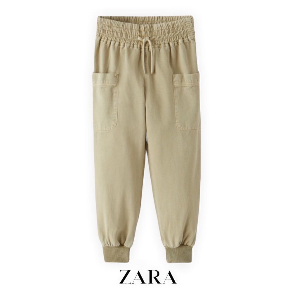 ZARA Kids | Stone | JOGGER PANTS WITH POCKETS
